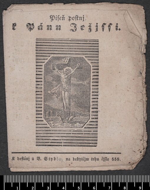 Pjseň postnj k Pánu Ježjssi