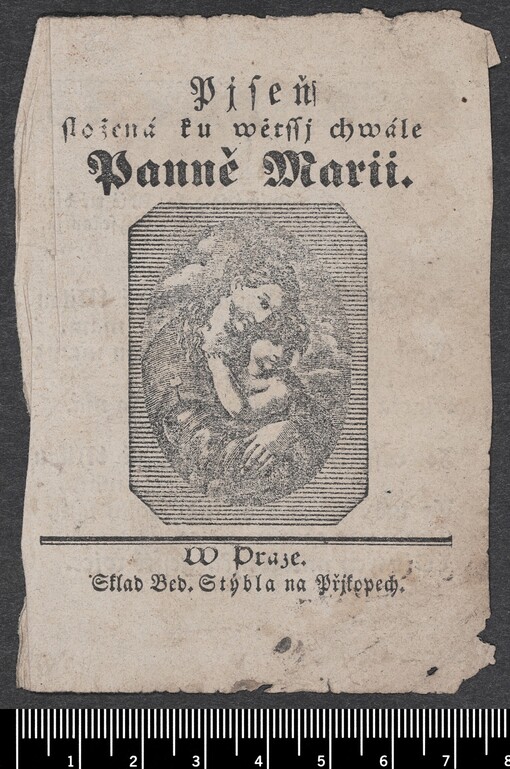 Pjseň složená ku wětssj chwále Panně Marii