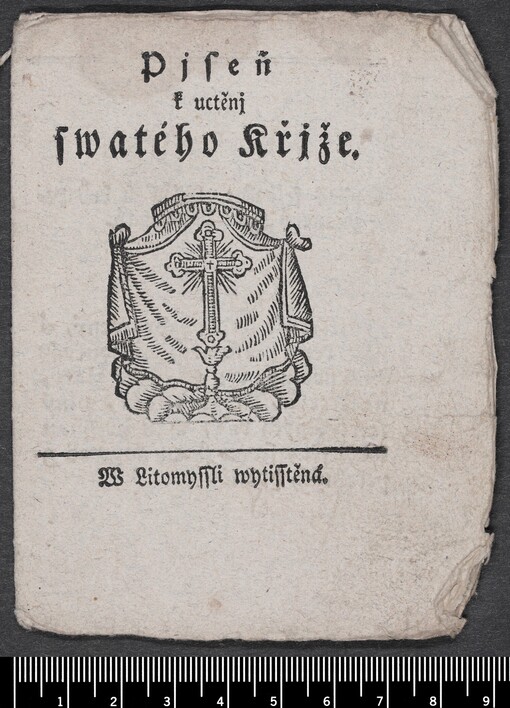 Pjseň k uctěnj swatého Křjže