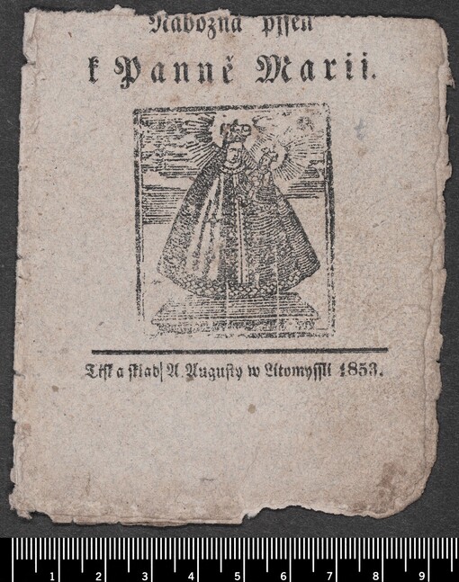 Nábožná pjseň k Panně Marii