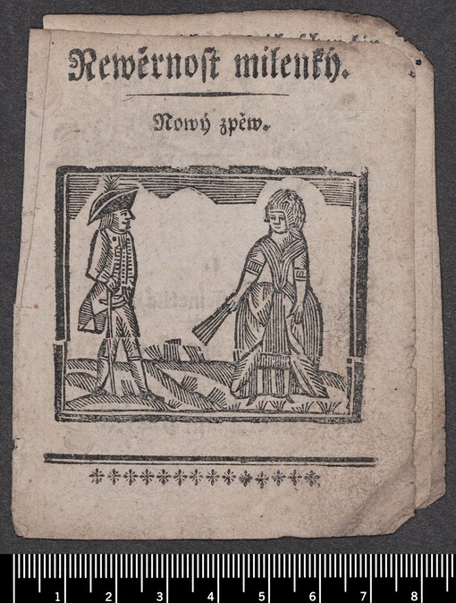 Newěrnost milenky. Nowý zpěw