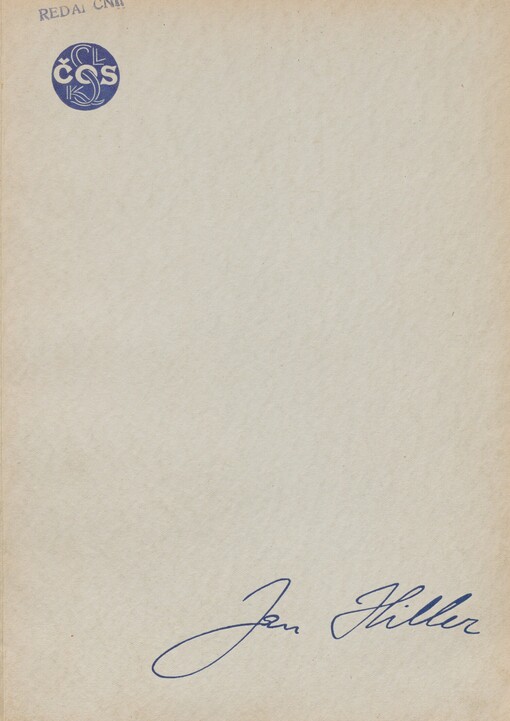 Jan Hiller: sborník prací o životě a o díle prvního vzdělavatele Československé obce sokolské