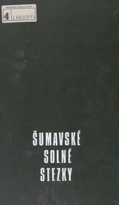 Šumavské solné stezky