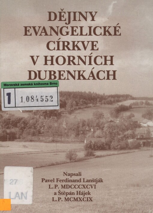 Dějiny evangelické církve v Horních Dubenkách