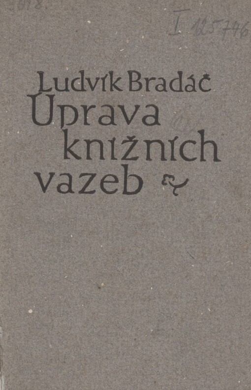 Úprava knižních vazeb