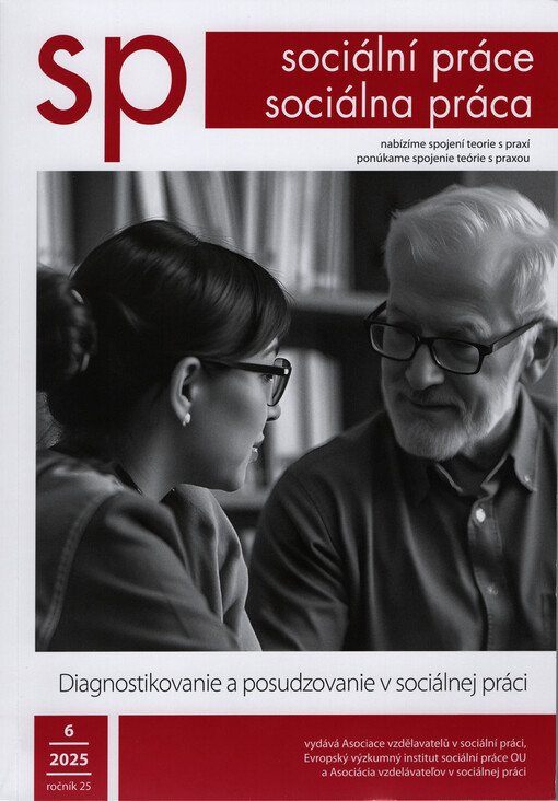 Sociální práce = Sociálna práca : odborná revue pro sociální práci
