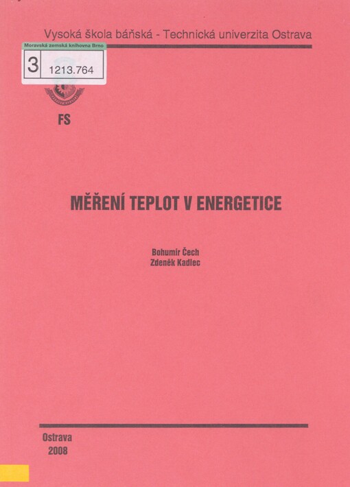 Měření teplot v energetice