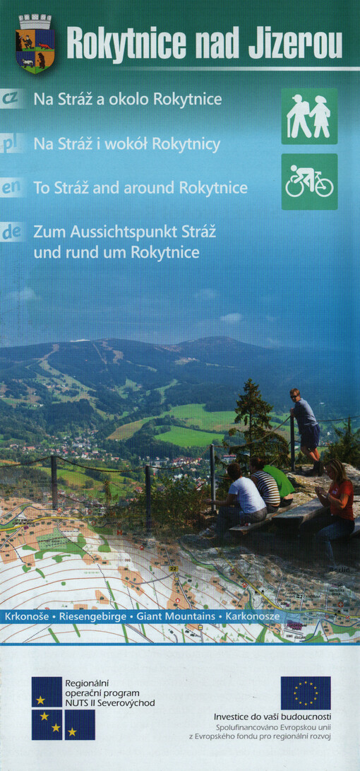 Rokytnice nad Jizerou. Na Stráž a okolo Rokytnice = Na Stráž i wokół Rokytnicy = To Stráž and around Rokytnice = Zum Aussichtspunkt Stráž und rund um Rokytnice