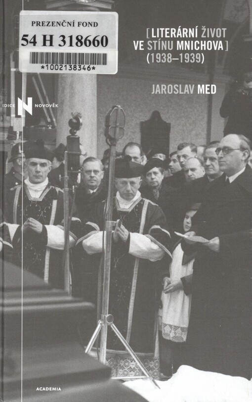 Literární život ve stínu Mnichova (1938-1939)