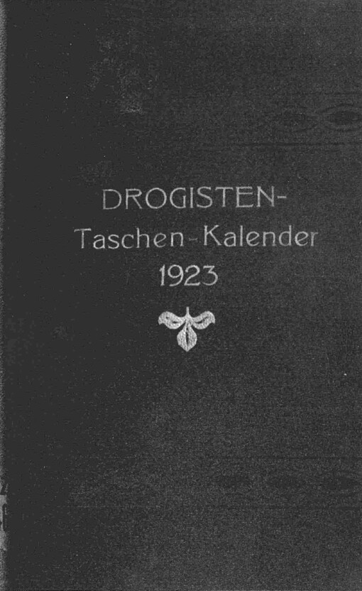 Drogisten-Taschen-Kalender 