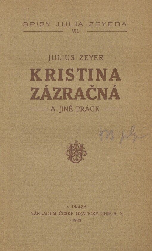 Kristina zázračná a jiné práce