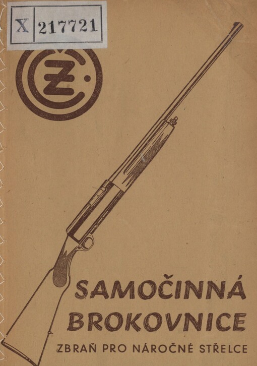 Samočinná brokovnice vz. 241: technický popis a návod k obsluze