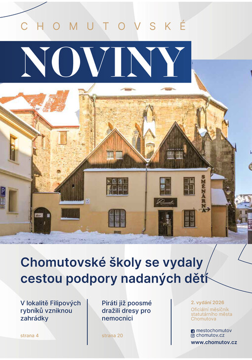 Chomutovské noviny : měsíčník města Chomutova