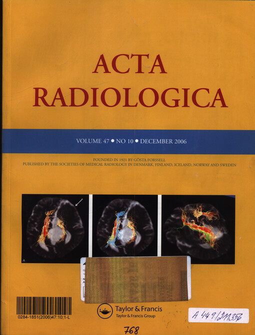 Acta radiologica