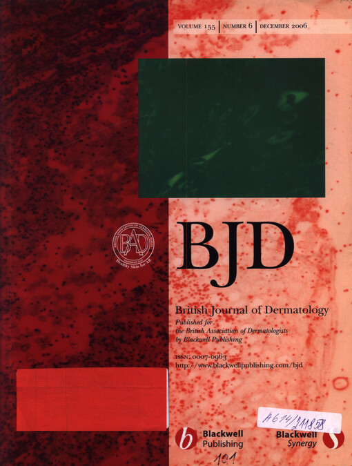 The British journal of dermatology