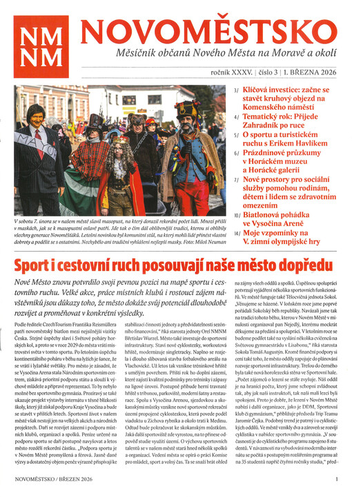 Novoměstsko : zpravodaj města Nového Města na Moravě