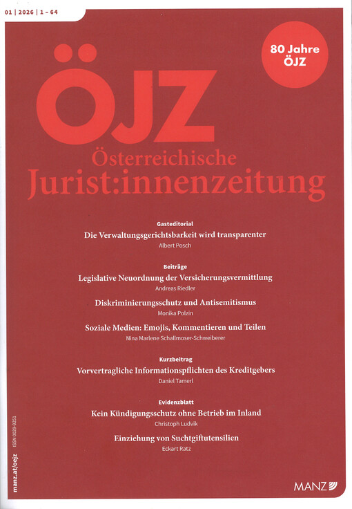 Österreichische Juristen-Zeitung