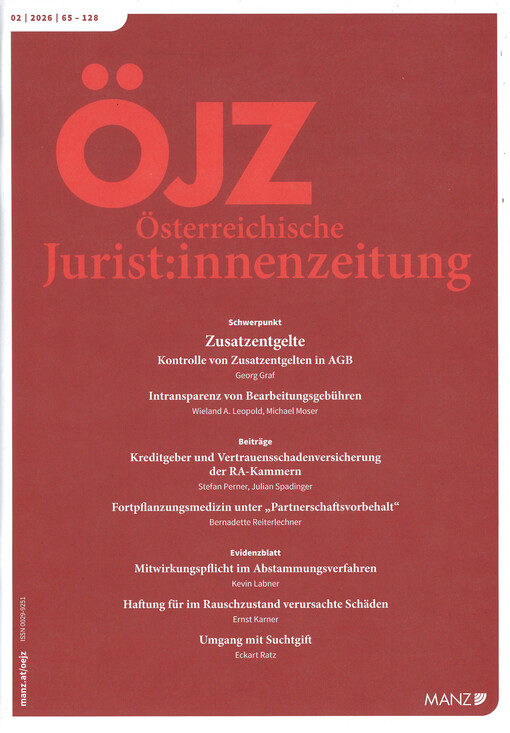 Österreichische Juristen-Zeitung