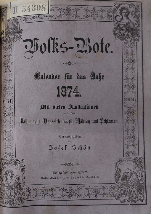 Volks-Bote : Kalender