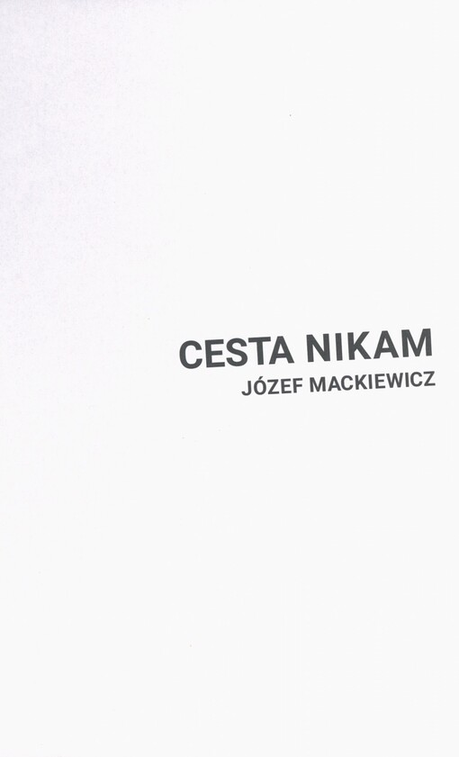 Cesta nikam