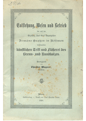 Entstehung, Wesen und Betrieb auf der Exzellenz Karl Graf Buquoyschen Domäne Gratzen in Böhmen bestehenden künstlichen Trift und Flößerei des Brenn- und Rundholzes  (odkaz v elektronickém katalogu)