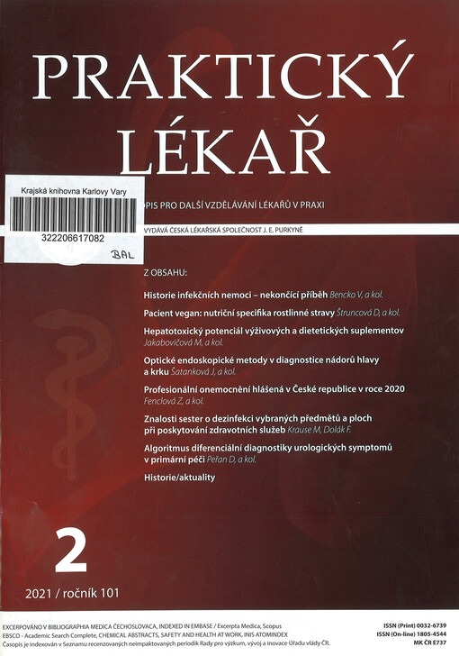 Praktický lékař : časopis pro další vzdělávání lékařů