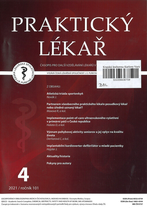Praktický lékař : časopis pro další vzdělávání lékařů