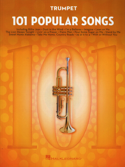 101 popular songs : trumpet