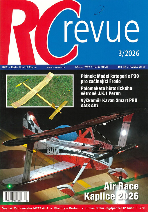 RC revue : nezávislý modelářský měsíčník