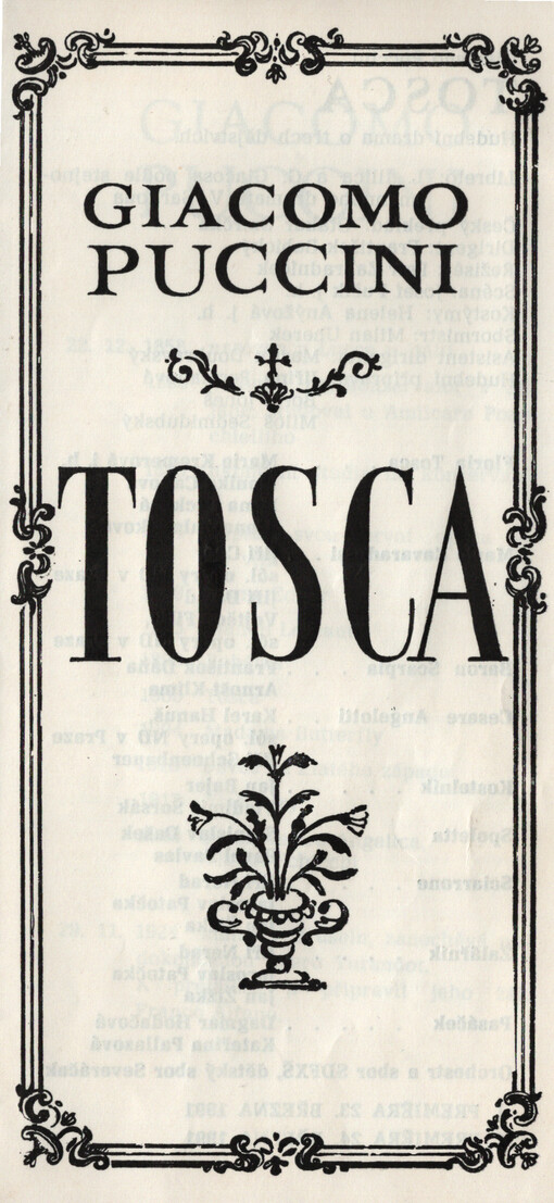 Giacomo Puccini, Tosca