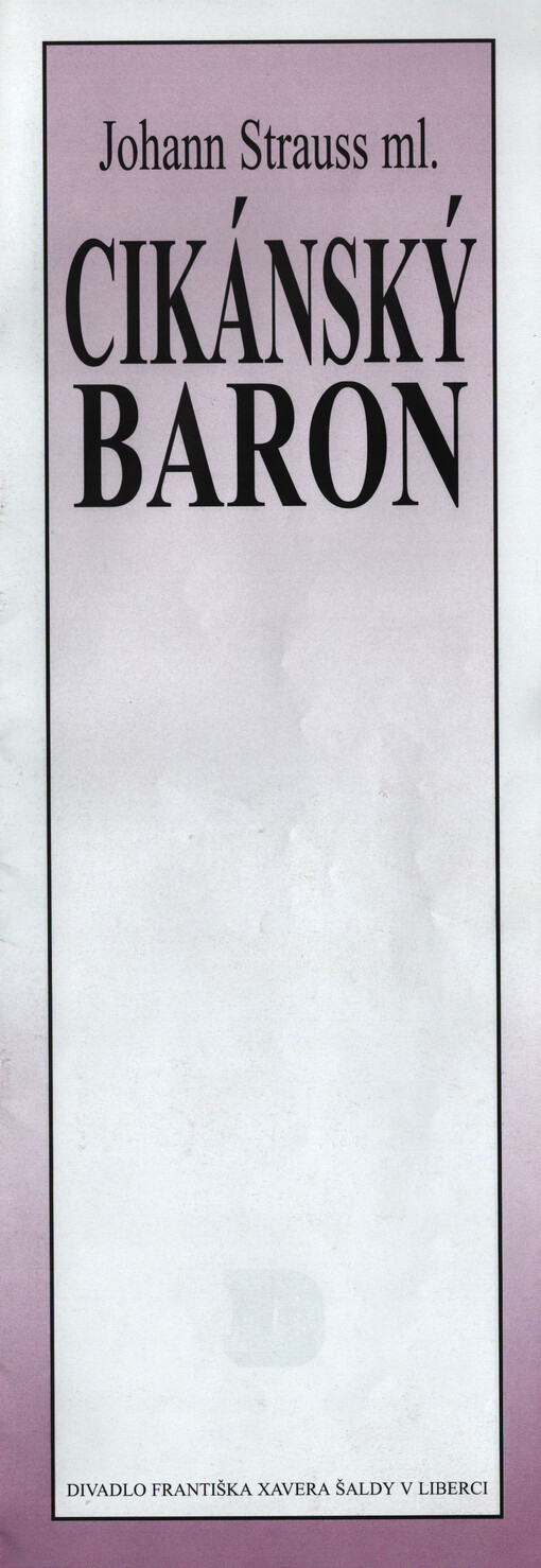 Johann Strauss ml., Cikánský baron