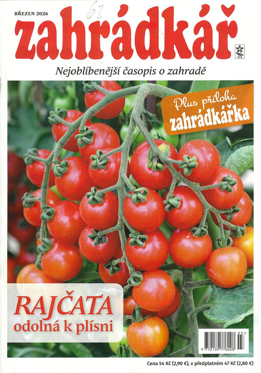 Zahrádkář : časopis zahrádkářů, ovocnářů, vinařů