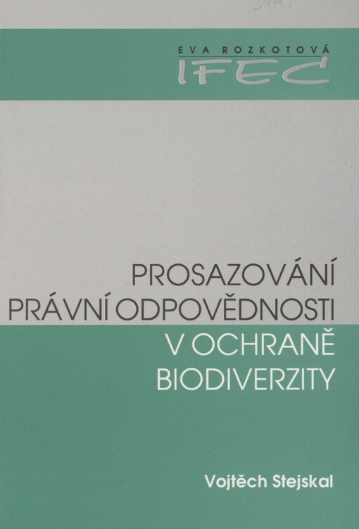 Prosazování právní odpovědnosti v ochraně biodiverzity