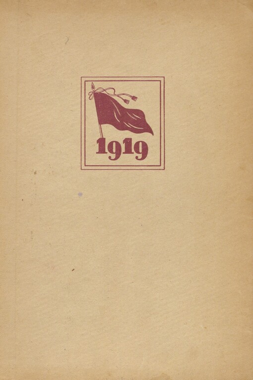 1919: vzpomínky na Maďarskou a Slovenskou sovětskou republiku