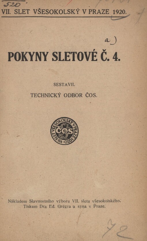 Pokyny sletové č. 4