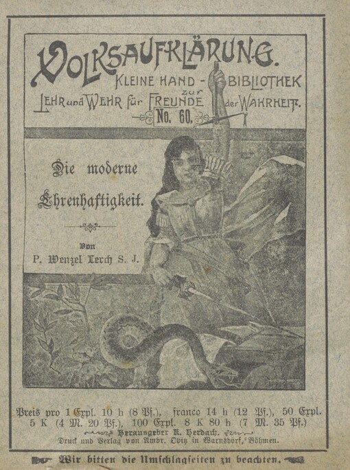 Die moderne Ehrenhaftigkeit