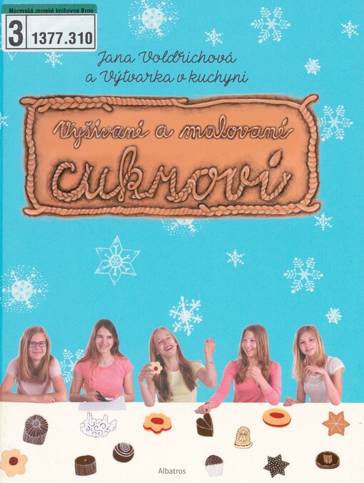 Vyšívané a malované cukroví