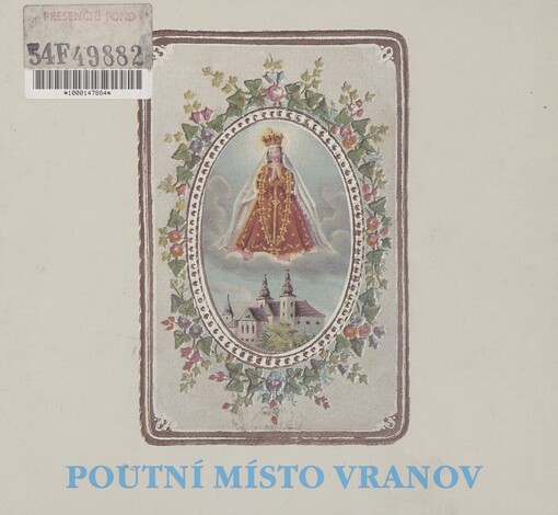 Poutní místo Vranov: sborník