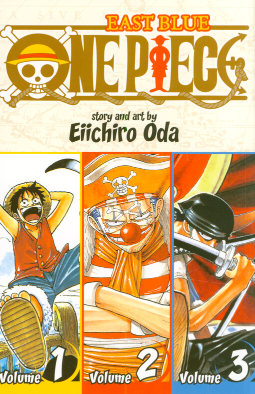 One piece : east blue. Volume 1, 2, 3