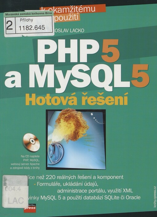 PHP 5 a MySQL 5: hotová řešení