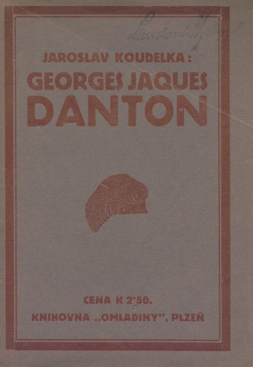 Velcí řečníci francouzské Revoluce. Kniha druhá. Georges Jaques Danton