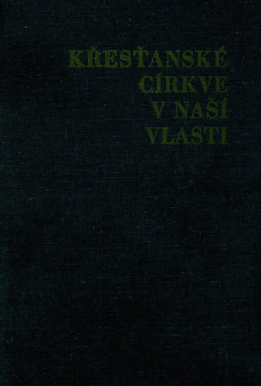 Křesťanské církve v naší vlasti