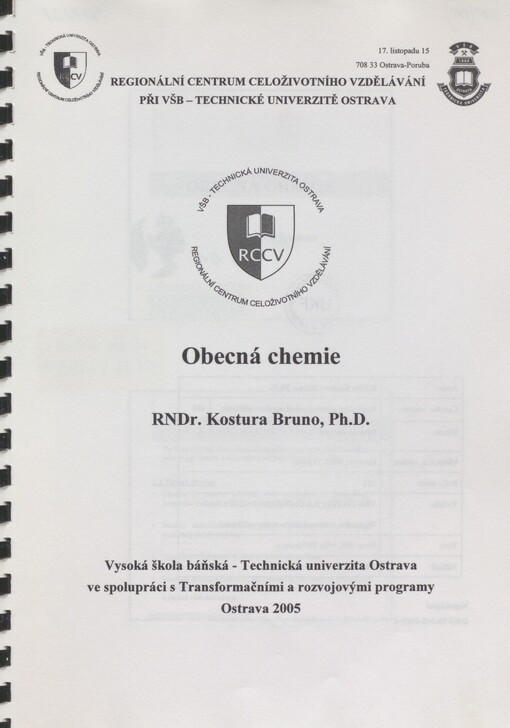 Obecná chemie