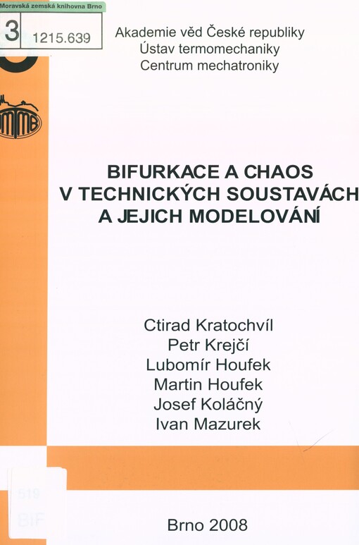 Bifurkace a chaos v technických soustavách a jejich modelování