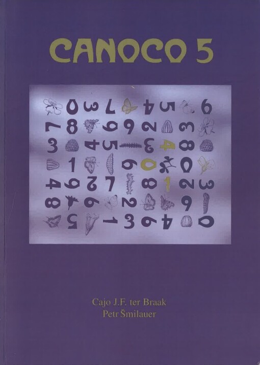 Canoco reference manual and user's guide : software for ordination (version 5.0)