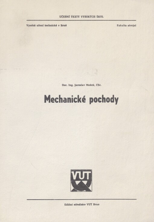Mechanické pochody