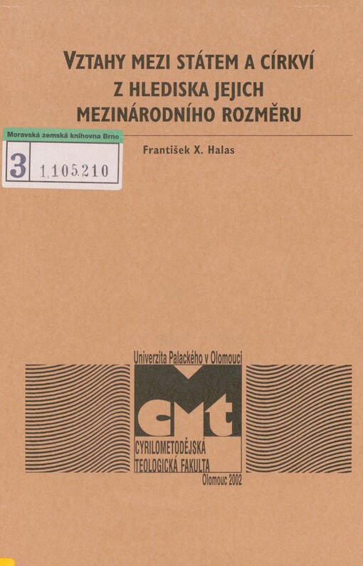 Vztahy mezi státem a církví z hlediska jejich mezinárodního rozměru