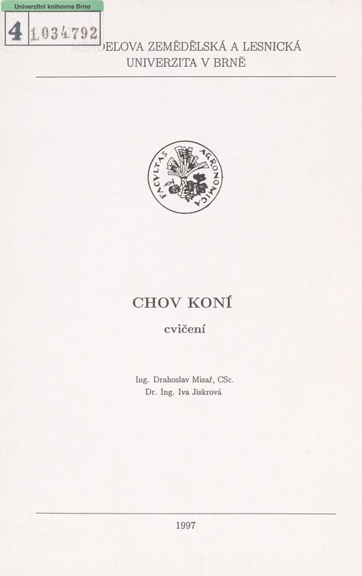 Chov koní: cvičení