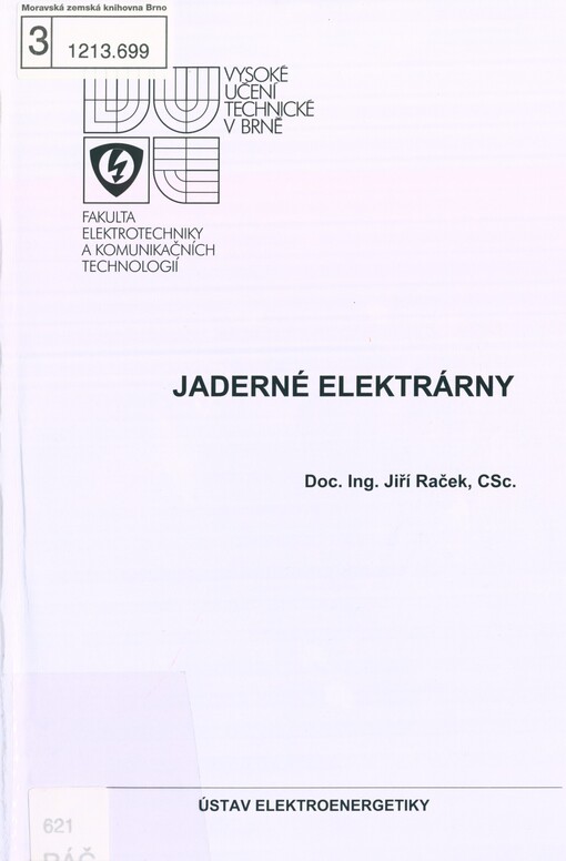 Jaderné elektrárny