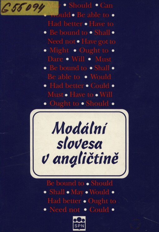 Modální slovesa v angličtině